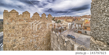 City View from Walls of Avila, Spain City View from Walls of Avila, Spain 143797823