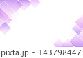 グラデーションと幾何学のシンプルなビジネスフレーム背景 143798447