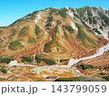 富山県 立山、錦秋の雷鳥沢 10月 富山県 立山、錦秋の雷鳥沢 10月 143799059