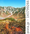 富山県 紅葉に染まる立山連峰 別山 10月 富山県 紅葉に染まる立山連峰 別山 10月 143799266