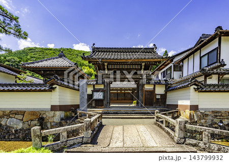竹田城下町 常光寺 山門 兵庫県朝来市 竹田城下町 常光寺 山門 兵庫県朝来市 143799932