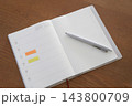 手帳、スケジュール管理 143800709