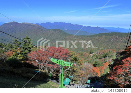 剣山の登山リフト　徳島県 143800913