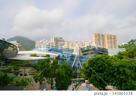 香港 高層マンションによる日常風景 香港 高層マンションによる日常風景 143801238