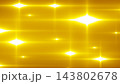 金色のキラキラしたフレアのエフェクトの背景 143802678