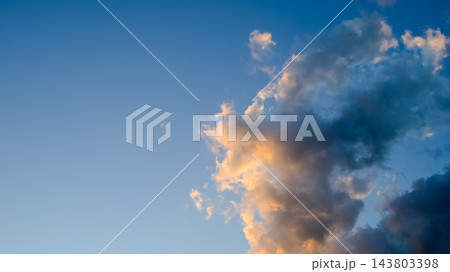 夕空素材 143803398
