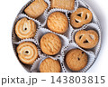 Assorted butter cookies 143803815