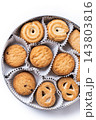 Assorted butter cookies 143803816