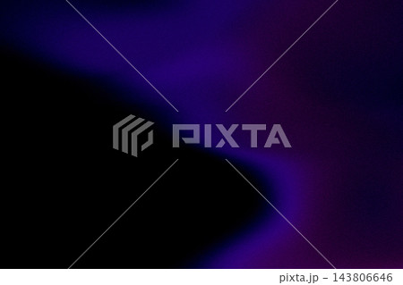 Abstract Dark Purple and Blue Grainy Gradient - Moody Cinematic Album Cover Background 143806646