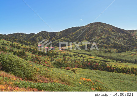 白山の秋景色 白山の秋景色 143808821
