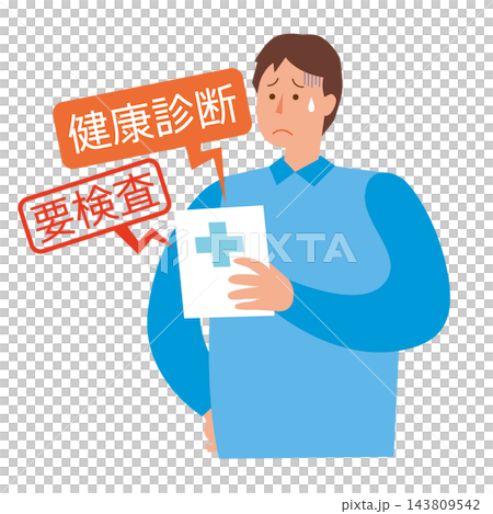 體檢結果不佳的男性 143809542