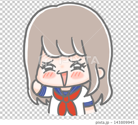 尷尬的女學生 143809945