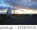納沙布岬灯台の夜明け 143810316