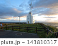 納沙布岬灯台の夜明け 143810317