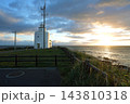 納沙布岬灯台の夜明け 143810318