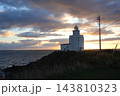 納沙布岬灯台の夜明け 143810323