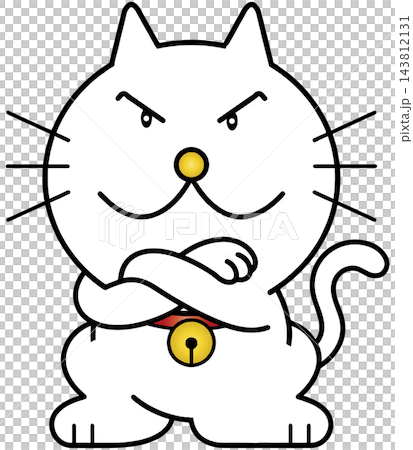 愉快な動物イラスト☆ネコ 143812131