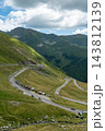 Scenic Winding Curves Of Transfagarasan Highway Fagaras Mountains Romania 143812139
