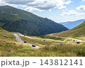 Scenic Mountain Valley View In Transfagarasan Fagaras Mountains Romania 143812141