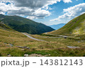 Scenic Mountain Valley View In Transfagarasan Fagaras Mountains Romania 143812143