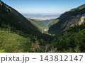 Scenic Mountain Valley View In Transfagarasan Fagaras Mountains Romania 143812147