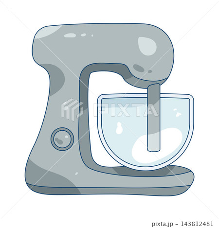 Illustration of stand mixer Illustration of stand mixer 143812481