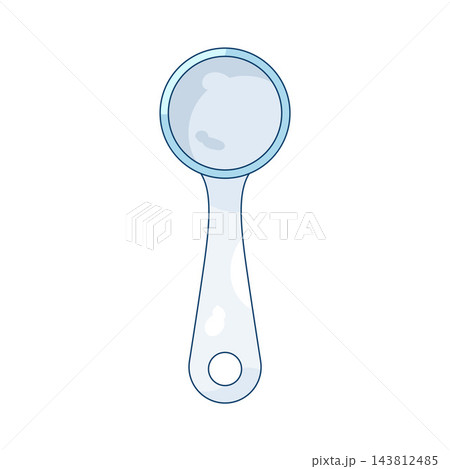 Illustration of measuring spoon 143812485