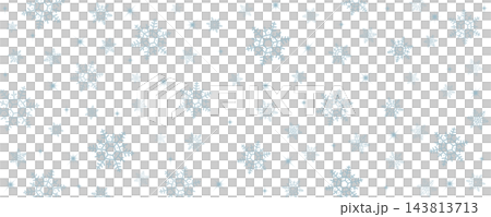 A winter pattern of snowflakes 143813713