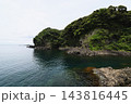 矢島・経島から見る小木海岸 143816445