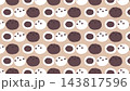 大福パターンイラスト 大福パターンイラスト 143817596