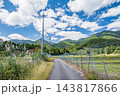 大津市南小松の田園風景　滋賀県 143817866
