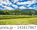大津市南小松の田園風景　滋賀県 143817867
