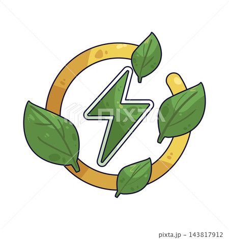 Illustration of Eco Power 143817912