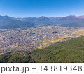 【ドローン撮影】秋の長野県大町市を空撮【長野県】 【ドローン撮影】秋の長野県大町市を空撮【長野県】 143819348