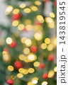 Christmas tree lights glow in festive bokeh 143819545