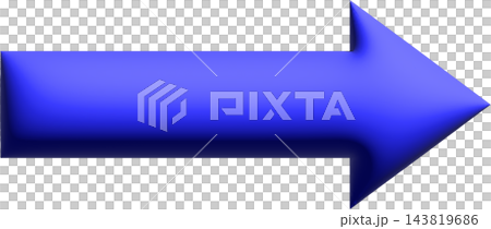 Right arrow, glossy 3D arrow pointing right, direction navigation icon Right arrow, glossy 3D arrow pointing right, direction navigation icon 143819686