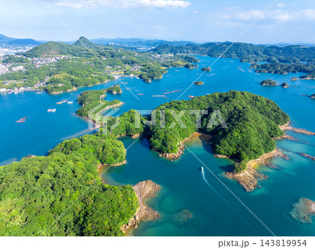 九十九島(長崎県佐世保市) 九十九島(長崎県佐世保市) 143819954