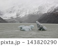 氷河湖の風景　ニュージーランド　マウントクック 143820290
