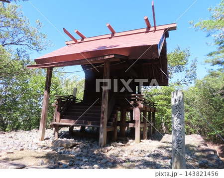 高島神社、岡山県岡山市中区賞田、神武天皇が東征の途中に滞在したとされる伝承地の神社 143821456