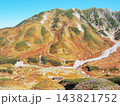 富山県 雷鳥沢キャンプ場と紅葉の進む立山連峰 10月 富山県 雷鳥沢キャンプ場と紅葉の進む立山連峰 10月 143821752