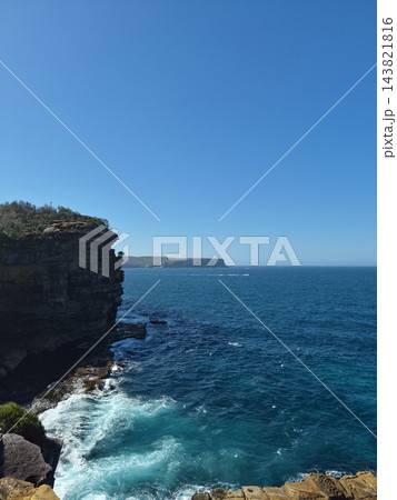 This is a view of Gap Park in Sydney, Australia. 143821816