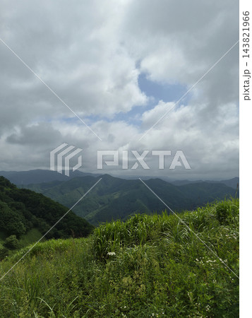 This is the landscape of Mindungsan Mountain in Gangwon-do, South Korea. This is the landscape of Mindungsan Mountain in Gangwon-do, South Korea. 143821966