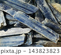 blue kyanite mineral texture 143823823