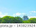 大阪府大阪市、大阪城の風景 大阪府大阪市、大阪城の風景 143823924