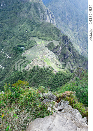 Machu Picchu, a UNESCO World Heritage Site 143824924