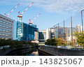 【東海道線】早朝の目黒川を渡るサンライズ瀬戸・出雲 143825067