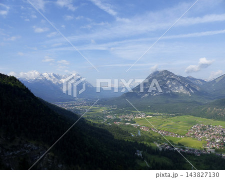 Hiking tour to mountain Hoher Fricken, Bavaria, Germany 143827130