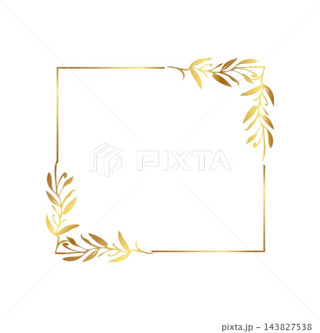 Golden warm gold border frame free vector illustration Golden warm gold border frame free vector illustration 143827538