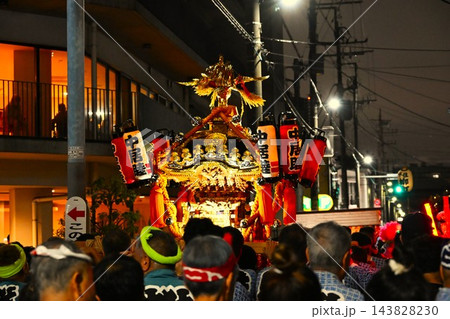 夜の千住本氷川神社例大祭 東京 夜の千住本氷川神社例大祭 東京 143828230