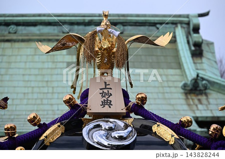 上妙典八幡神社例大祭の宮入　千葉 143828244